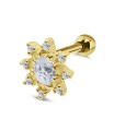 Flower Ear Piercing TIP-3007